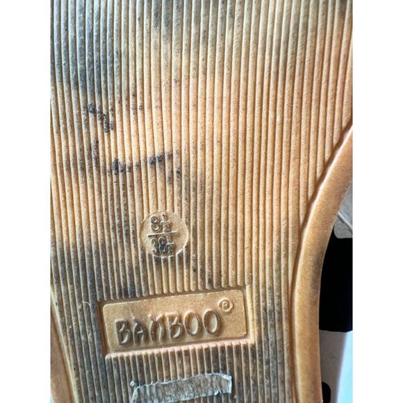 BAMBOO Moon Dance  sandals Size 8.5 COW PRINT - Picture 3 of 12